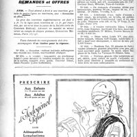 2717 - Page 2724-IV - Office de Renseignements du « Concours » / Demandes et offres