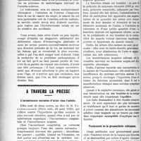 2743 - Page 2750 - Partie Scientifique. A travers la presse. L’incontinence nocturne d’urine chez l’adulte [(Paris méd, 28 août 1920)] / Traitement de la grenouillette sublinguale [(Paris médical, 4 septembre 1920)]