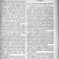 2794 - Page 2801 - Partie Scientifique. Clinique médicale, Hôpital des Enfants-Malades : M. le professeur Hutinel. La pneumonie chez les enfants / Urologie. De la valeur réelle d’une analyse d’urines