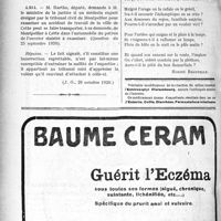 2847 - Page 2854-XL - Documents officiels. A l'officiel. Questions et réponses parlementaires. A propos des expertises médico-légales / Anthologie médicale. Dignus intrare ?