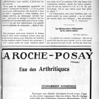2908 - Page XXXIII-2915 - Demandes et offres / La déclaration obligatoire de la tuberculose