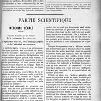 2930 - Page 2937 - Propos du Jour. Une expérience d’organisation de l’hygiène sociale dans les régions libérées [J. Noir] / Partie Scientifique. Médecine légale. La législation du viol, de l'outrage public et de l’attentat aux moeurs