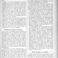 3002 - Page 3009 - Partie Scientifique. A travers la presse. Rareté de l’ictère infectieux typhique ou paratyphique [(Presse méd. 2 octobre 1920)] / Le traitement rationnel de l’oxyurase [(L’Hôpital, octobre 1920 A)] / Le coma frontal [(Paris méd. 2 octobre 1920)] / Notions pratiques sur la diphtérie [(Toulouse méd. 15 septembre 1920)]