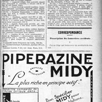 3046 - Page V-3053 - Demandes et offres / Correspondance. Prescription des honoraires accidents