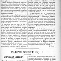 3054 - Page 3061 - Propos du jour. Pour les étudiants en médecine, pour nos confrères de demain dans la détresse [J. Noir] / Partie scientifique. Séméiologie clinique. Le diagnostic des hémorragies intestinales, par M. J. P. Tourneux