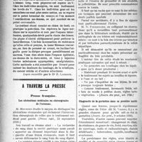 3067 - Page 3074 - Partie scientifique. Clinique chirurgicale, Hôtel-Dieu : M. le professeur Hartmann. Fonction lombaire et ponction épidurale, appliquées à l'anesthésie régionale / A travers la presse. Presse française. Les ulcérations médicales ou chirurgicales de l’estomac [(Presse méd. 22 septembre 1920)] / Les ictères des taenifuges [(Journ. des prat. oct. 1920)] / Diagnostic de la gestation dans sa première moitié [(Journ. des prat. 9 octobre 1920)]