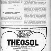 3106 - Page XXXV-3113 - Correspondance. Une suggestion pour la modification du Tarif Breton / Sur le concours pour l’inspection des services d’hygiène