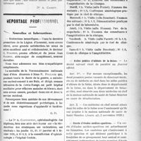 3224 - Page 3231 - Partie Professionnelle. Variétés. Les Allemands chez eux [Dr A. Casset] / Reportage professionnel. Nouvelles et Informations. Distinctions honorifiques / Hôpital des Enfants-Malades / Asiles publics d’aliénés de la Seine / Cercle d’études médico-sportives