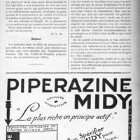 0006 - Page V-5 - Correspondance. Formules de novarsénobenzol / Application du Tarif Breton / Au Dr Decourt