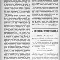 0041 - Page 40 - Partie Professionnelle. Déontologie. Comment calculer la valeur d’une clientèle médicale ? / La vie syndicale et professionnelle. L’histoire d’un Syndicat. Syndicat des médecins de l’arrondissement de Nîmes
