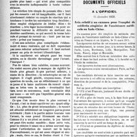 0053 - Page 52 - Partie Professionnelle. Automobilisme pratique. Le véhicule médical en 1921… / Documents officiels. A l’officiel, 14 décembre 1920. Avis relatif à un examen pour l’emploi de médecin stagiaire de l’assistance médicale en Indo-Chine