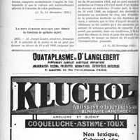 0063 - Page 62-XXXVI - Documents officiels. A l'officiel. L’application de la demi-taxe aux voitures professionnelles / La durée d’exercice nécessaire pour obtenir les fonctions de médecin expert