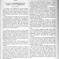 0078 - Page 77 - Partie Scientifique. Diététique médicale. Les formes d’administration de la viande, à titre de médicament