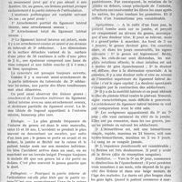 0086 - Page 85 - Partie Scientifique. Pathologie chirurgicale. L'entorse du genou
