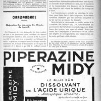 0134 - Page V-133 - Demandes et offres / Correspondance. Majoration des pensions des blessés du travail