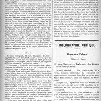 0165 - Page 164 - Partie Scientifique. Thérapeutique appliquée. Thérapeutique antisyphilitique moderne / Bibliographie critique. Revue des Thèses. Thèses de Lyon. Traitement des blessures de la voûte palatine, par Dr Aimé Marrel