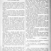 0172 - Page 171 - Partie Professionnelle. Chronique parlementaire. La modification de l’article 64 de la Loi des Pensions, (Sénat. – Séance du 30 décembre 1920) (J. O, 30 décembre 1920)