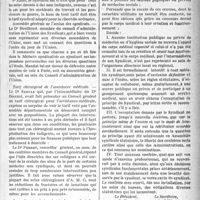 0180 - Page 179 - Partie Professionnelle. La vie syndicale et professionnelle. Syndicat médical de la région de Bourg (Ain), (21 novembre 1920) / Syndicat médical de Tourcoing et Cantons, (29 novembre 1920) / Syndicat médical de Brienon (Yonne)