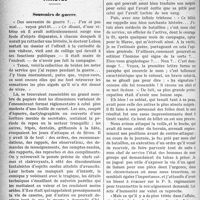 0181 - Page 180 - Partie Professionnelle. La vie syndicale et professionnelle. Syndicat médical de Brienon (Yonne) / Variétés. Souvenirs de guerre