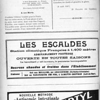 0191 - Page 190-XXXVI - Anthologie médicale. Sonnets hippocratiques. L’accès de goutte / Poèmes de Guerre