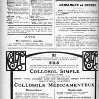 0197 - Page 196-IV - Office de Renseignements du « Concours » / Membres du Concours exerçant dans les stations hivernales / Demandes et offres