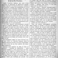 0229 - Page 228 - Partie Professionnelle. La vie syndicale et professionnelle. Réflexions au sujet du Tarif étatique de la Loi des Pensions