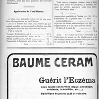 0251 - Page 250-XXXII - Correspondance. Sanatoriums pour non tuberculeux / A propos d’une lettre non signée / Application du Tarif Breton