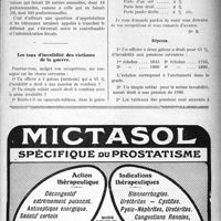 0254 - Page XXXV-253 - Correspondance. Le droit à la demi-taxe sur les autos / Les taux d’invalidité des victimes de la guerre