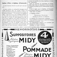 0262 - Page V-261 - Correspondance. A propos de lettres non signées / Diplôme d’Etat et diplôme d’Université