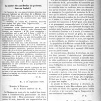 0294 - Page 293 - Partie Professionnelle. Lavie syndicale et professionnelle. La misère des médecins de prisons. Sus au forfait !