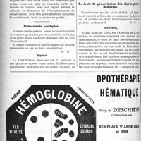 0327 - Page 326-VI - Correspondance. L’exemption de timbre des certificats / Pansements multiples / Le droit de prescription des chirurgiens-dentistes