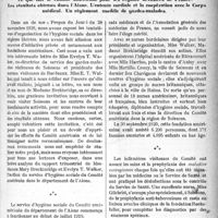 0332 - Page 331 - Propos du Jour. Ce que fait le Comité américain pour les régions dévastées de France. Les résultats obtenus dans l’Aisne. L’entente cordiale et la coopération avec le Corps médical. Un règlement modèle de gardes-malades [J. Noir]