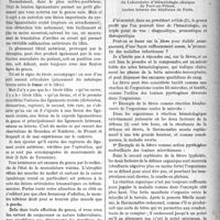 0346 - Page 345 - Partie Scientifique. Clinique chirurgicale. Examen clinique d’un genou, par M. le Dr Albert Mouchet, Hôpital Saint-Louis. (Service de chirurgie infantile) / Hématologie appliquée. La fièvre comme moyen exact de pronostic dans les infections