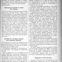 0354 - Page 353 - Partie Scientifique. A travers la presse. Traitement des empoisonnements [(Presse méd, 27 nov. 1920)] / Rétrécissement congénital de l’urètre chez l’homme [(Journ. des Prat, 27 nov. 1920)] / Traitement des névralgies sciatiques parles injections épidurales [(Lyon médical, 25 nov. 1920)] / Diagnostic des ictères infectieux [(La Médecine, décembre 1920)]