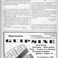 0467 - Page 466-VI - Correspondance. Pour réparation d’appareils électriques / Sanatoriums pour non tuberculeux