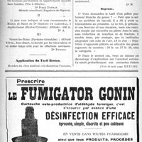 0469 - Page 468-VIII - Correspondance. Station pyrénéenne pour hystérique / Application du Tarif Breton