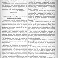 0500 - Page 499 - Partie Professionnelle. La vie syndicale et professionnelle. Le tarif étatique de la loi des pensions devant l’opinion médicale / Association professionnelle des externes des hôpitaux de Paris