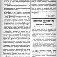 0515 - Page 514 - Partie Professionnelle. Automobilisme pratique. Le véhicule médical en 1921… / Reportage professionnel. Nouvelles et Informations. Maladies des yeux / Chaire d’hygiène et de clinique et de la première enfance