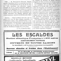 0523 - Page 522-XXXVI - Documents officiels. A L’officiel. L’article 64 de la Loi des Pensions / Allocation aux mères de deux jumeaux