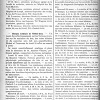 0643 - Page 642 - Partie professionnelle. Reportage professionnel. Nouvelles et Informations. IIIe Congrès d’hygiène scolaire de langue française / Clinique médicale de l’Hôtel-Dieu