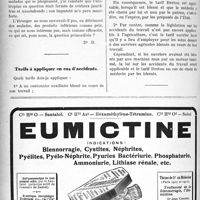 0731 - Page 730-VI - Correspondance. Un avertissement au sujet de l’urotropine / Tarifs à appliquer en cas d'accidents