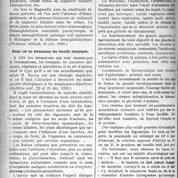 0751 - Page 750 - Partie scientifique. A Travers la presse. Fièvre bilieuse hémoglobinurique [(Toulouse médical, 15 oct. 1920)] / Essai sur les dermatoses des émotifs intoxiqués [(Bulletin méd, 22 et 25 déc. 1920)] / Procédé pratique d’injection intra-trachéale par la voie nasale [(Journ. des Sc. méd. de Lille, 2 janv. 1921)]