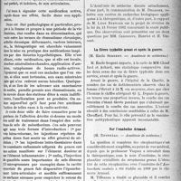 0756 - Page 755 - Partie scientifique. Thérapeutique. La dystrophie péri-articulaire adipeuse des genoux chez la femme âgée. Son traitement par les injections intra et péri-articulaires de sels de mésothorium / Revue des sociétés savantes. Paris. La loi sur la santé publique. Les centres de recherches biologiques, (Académie de médecine) / La fièvre typhoïde avant et après la guerre, (Académie de médecine) / Sur l’ouabaïne Arnaud, (Académie de médecine)