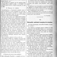 0778 - Page 777 - Partie professionnelle. Chronique de la mutualité. Mutualité Familiale. Ses diverses combinaisons / Mutualité médicale française de retraites
