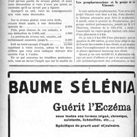 0855 - Page 854-XXXVI - Correspondance. Calcul des revenus soumis à l’impôt / Les propharmaciens et le projet de loi Vincent
