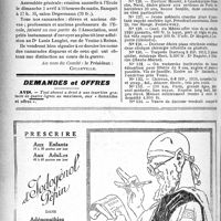 0865 - Page 864-IV - Office de Renseignements du « Concours » / Demandes et offres