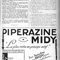 0866 - Page 865 - Sommaire / Correspondance. Les propharmaciens ne sont pas commerçants
