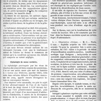 0894 - Page 893 - Partie scientifique. A Travers la presse. Traitement médical de l’ulcère de l’estomac [(Lyon méd, 10 janvier 1921)] / Céphalalgie de cause oculaire [(La Médecine, janvier 1921)] / Faits cliniques. Fracture spontanée d’une côte au cours d’un oedème aigu du poumon chez un tabétique, par le Dr G. Salles