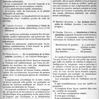 0901 - Page 900 - Partie scientifique. Bibliographie critique. Revue des Thèses. Thèse de Paris. Contribution à l’étude des états lymphadéniques, par Dr René Hervouet, (Jouve et Cie, éditeurs) / Contribution à l’étude du traitement des bubons chancrelleux, par Dr Gabriel Guerry (Jouve et Cie éditeurs) / De la prophylaxie de la fièvre typhoïde, par Dr Pierre Ratel / Traitement des fractures des os longs par la méthode de Parham et Martin, par Dr Pierre-Armand Digeon / Contribution à l’étude des stomatites, par Dr Charles Filleul