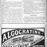 1000 - Page XXXVII-999 - Jurisprudence. Radiodermite. Dangers du traitement hors de proportion avec le but esthétique à atteindre. Applicabilité des articles 1382 et 1383 C. C / Cour de cassation (Chambre civile) [Dr Paul Boudin]